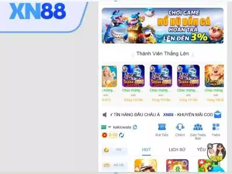 xn88 — Nền tảng cá cược trực tuyến